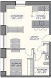 One Bedroom One Bath